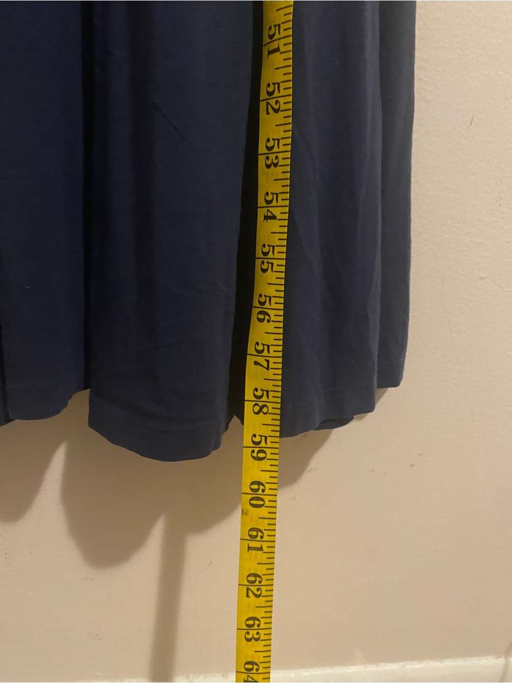 Ralph Lauren Navy Cap-Sleeve Maxi Dress - Picture 5 of 8